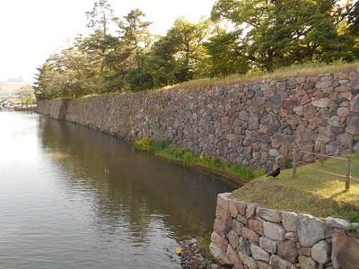 水堀と石垣
