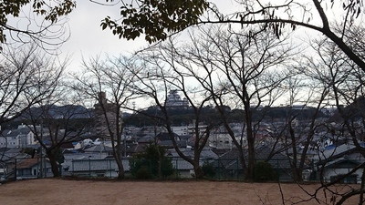 姫路城北側遠景
