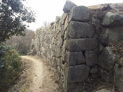 相方城本丸の石垣