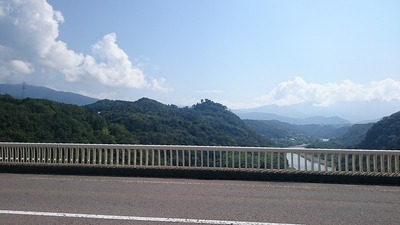 苗木城全景(西側から)