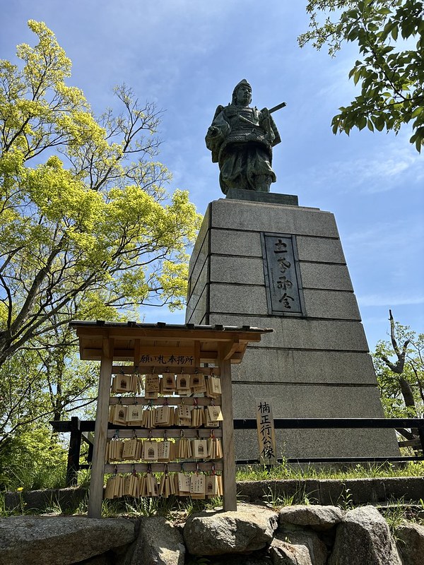 値下げ 木彫 小楠公御学行時像 楠正成像作者読めません （楠木正