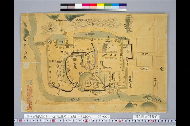 高遠城の写真：信州高遠城之絵図 - 攻城団