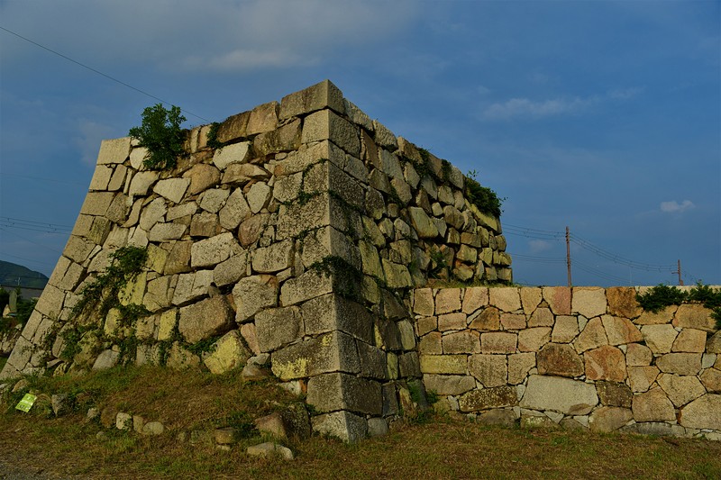 西櫓跡石垣
