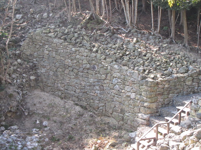 二の城戸石垣