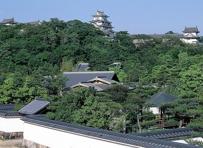 好古園から見る姫路城