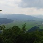 寺ヶ鼻コースと薬師尾根コースの登山道合流地点付近からの景色