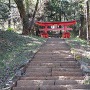 藤武稲荷神社への階段