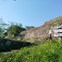 米子城本丸の石垣