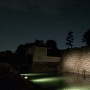 京の七夕・本丸櫓門と堀と石垣
