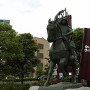 上田駅前の幸村像