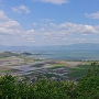 琵琶湖が綺麗にみえます。