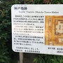 神戸櫓跡の案内板