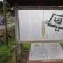 篠山城の案内板