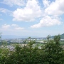 頂上から見た近江富士です。