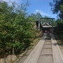 本丸に建つ唐沢山神社