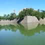 福井城の巽櫓跡方面から