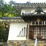 真浄寺に移築されている八幡台櫓（36.390547,140.258563）
