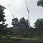 今朝の熊本城