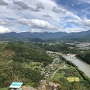 展望台から木曽川の眺め