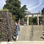 武田神社 大鳥居階段