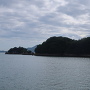 海に浮かぶ甘崎城