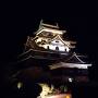 水燈路開催時の松江城