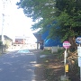 鹿島神社北側の市道