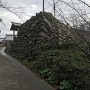 本丸門櫓跡の石垣