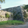 鉄御門、埋門の下の高石垣