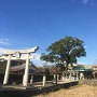八幡神社（津村城二の丸跡）