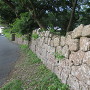小学校側の石垣