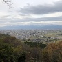 しらとり広場展望台から望む富山市街