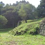 和党門跡付近の石垣