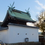 旧三の丸跡に建つ櫻井神社