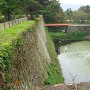 茶壺櫓跡から見る水堀