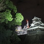 加藤神社入口から宇土櫓と天守