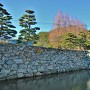 徳島城東側石垣と屏風櫓跡石垣（東側）