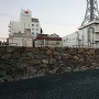 京橋門跡付近の石垣