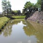 松代城の掘と石垣