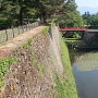 本丸高石垣と廊下橋(茶壺櫓側から)
