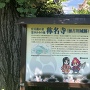 東門から少し先
