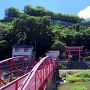 千代稲荷神社上の石垣