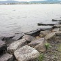 琵琶湖　石累