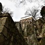 岩壁と石垣