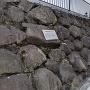 外堀の復元石垣