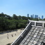南西隅櫓から見た名古屋のビル群