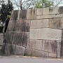 大阪城　京橋口の石垣