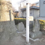 下館城跡の石碑