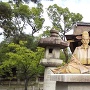 豊国神社の豊臣秀吉像