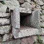 石樋（百間堀側）